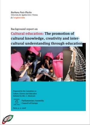 Cultural education: The promotion of cultural knowledge, creativity and intercultural understanding through education