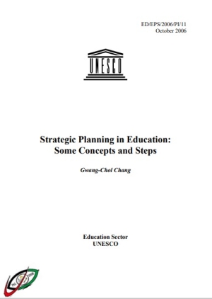 Strategic Planning in Education:  Some Concepts and Steps 